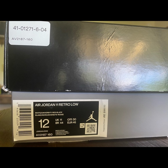 Air Jordan XI low size 12 - Picture 11 of 13